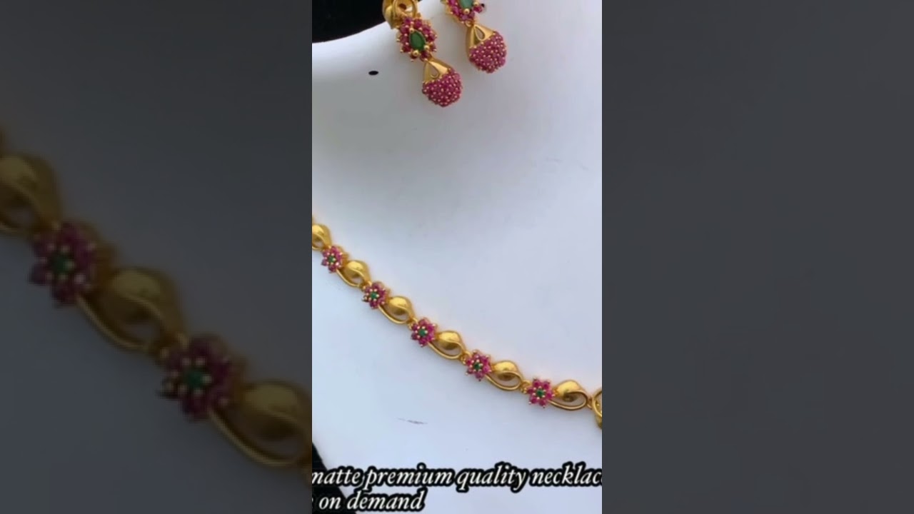 Ad Matte premium quality Necklace