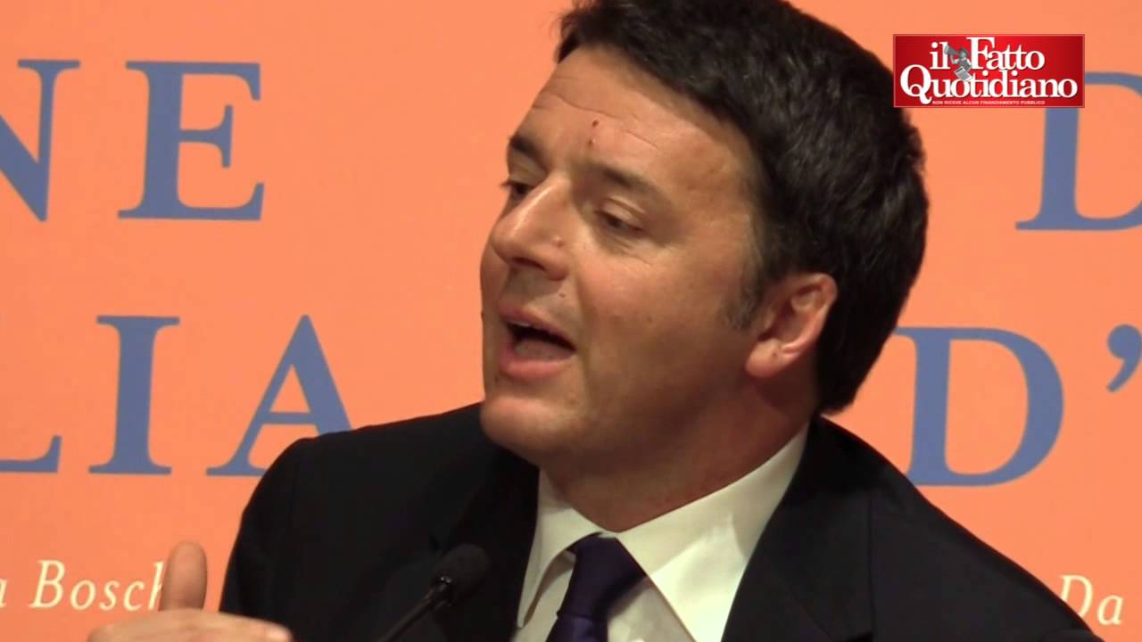 Renzi si fa provocare da Vespa: 