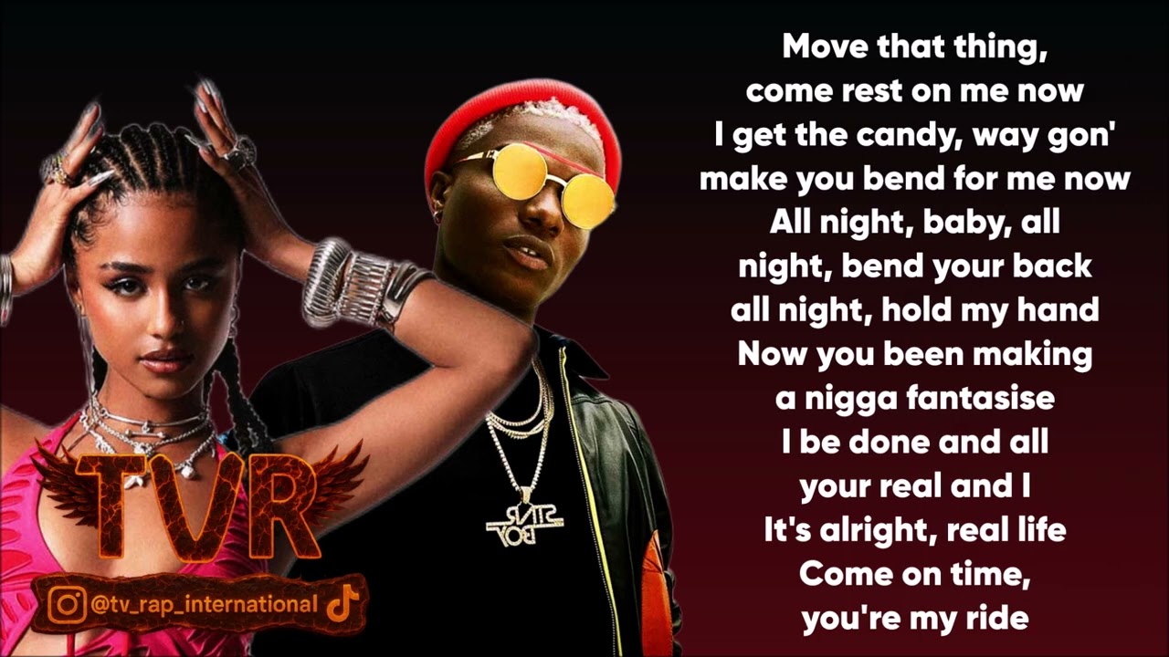 Tyla X Wizkid DYNAMITE Lyrics Video
