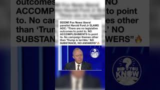 Decoding The Viral "Harold Ford Jr Slams AOC" Post  📺🚨. #shorts