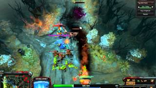 Dota 2 First Blood Double Kill with Storm Spirit by Pigeon