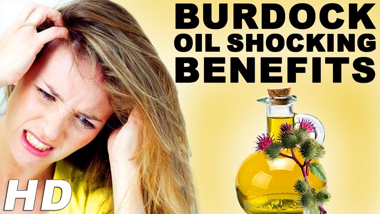 Burdock Oil For Hair Growth | Burdock Root Benefits For Soft Hair - YouTube