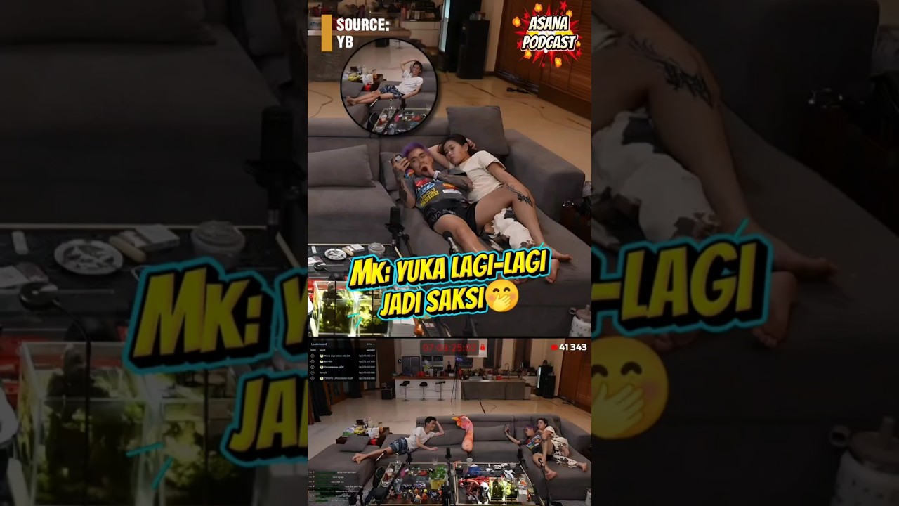 YUKA SAKSI LAGI AJA🤣🤭 #marapthon3 #livestreaming
