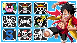One Piece | Anime Logo Quiz - Guess The Character From Logo Pirate