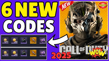 ⚡JUNE UPDATED CODES⚡CODM REDEEM CODES 2025 JUNE | COD MOBILE COODES 2025 | CALL OF DUTY MOBILE COD
