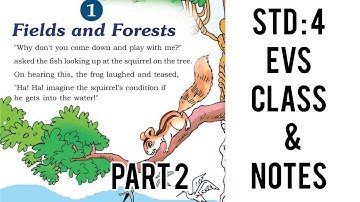 STANDARD 4/EVS/CHAPTER 1/FIELDS AND FORESTS/ Part 2/