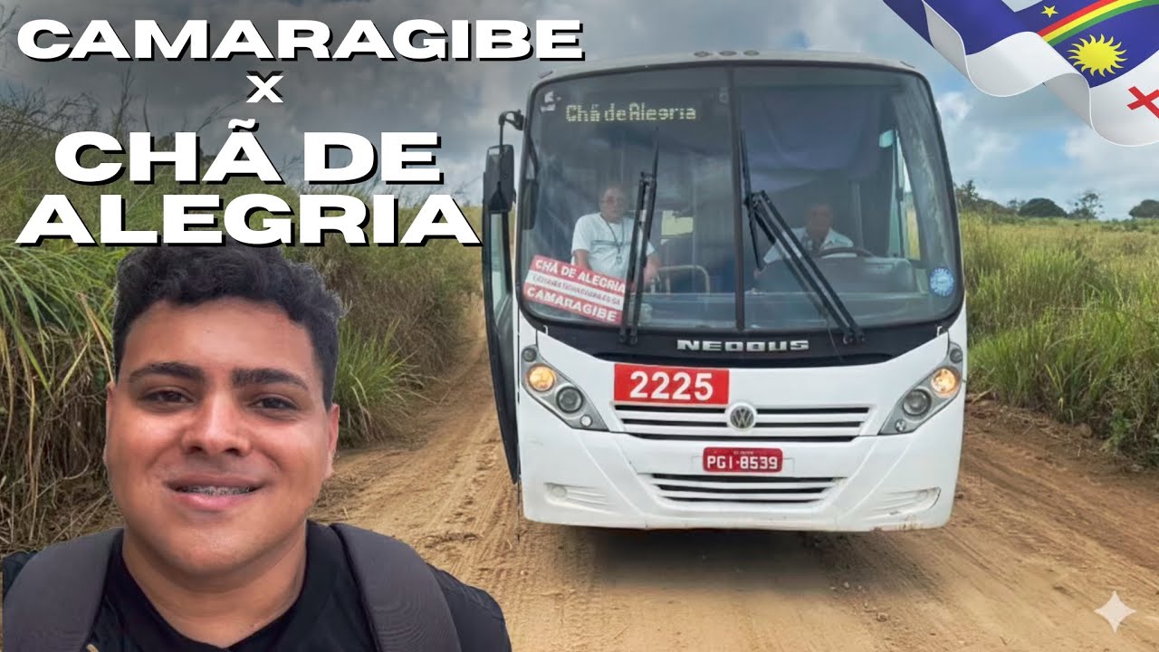 VIAGEM RAIZ! Você teria coragem? CAMARAGIBE para CHÃ DE ALEGRIA com a LINHA RURAL da BORBOREMA 