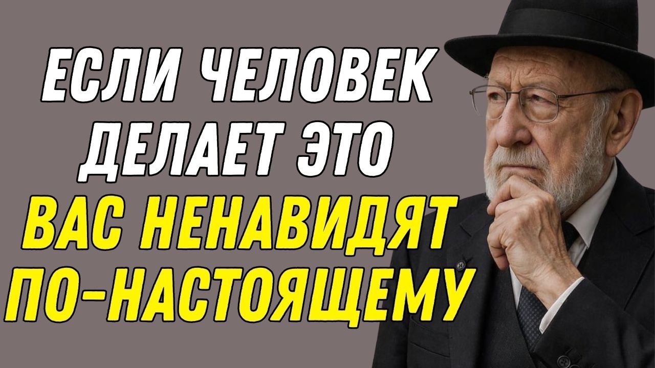 5 ЖЕСТОКИХ Признаков, Что Вас НЕНАВИДЯТ по-настоящему | Еврейская Мудрость
