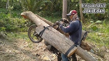 Ojek Kayu Palang || Joki Edan Angkat Roda Depan Sa