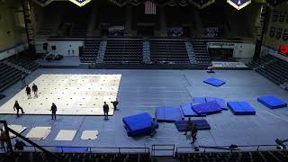 Army Gymnastics: Time-Lapse of Setup for the West Point Open