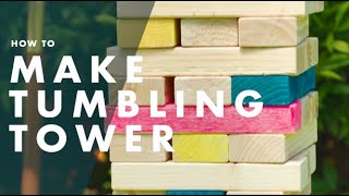 How to make a giant tumbling tower game | Bunnings Warehouse