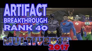 DCUO Artifact Breakthrough Rank 40