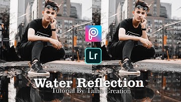 Water Reflection Edit | Easy Tutorial | Picsart | Talha Creation
