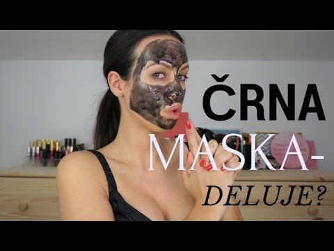 ČRNA MASKA NA TESTU | Ali deluje?