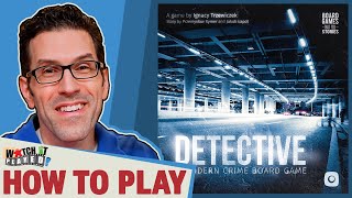 Detective: A Modern Crime Board Game - How To Play screenshot 5