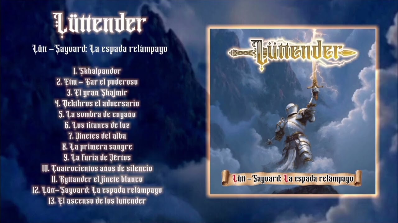 FULL ALBUM - EPIC METAL - La leyenda de la espada relámpago.
