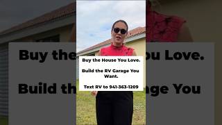 Build Your Dream RV Garage Home: Affordable Lot Options! #shorts