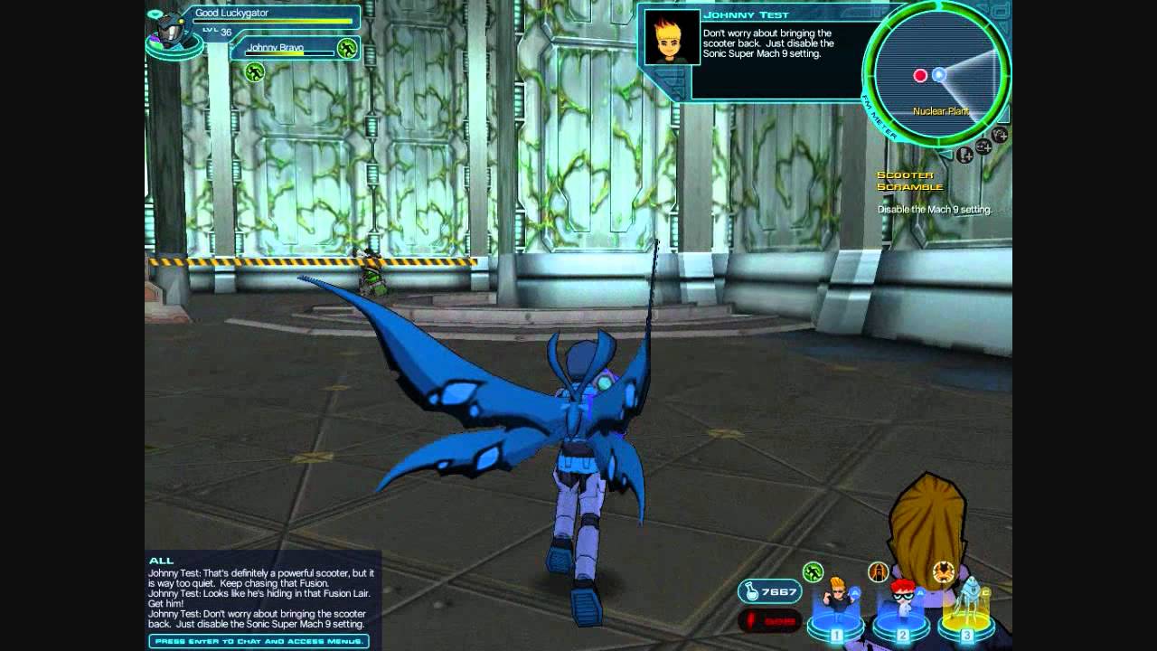 fusionfall johnny bravo fusionfall johnny bravo
