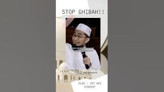 CERAMAH || Ustadz Adi Hidayat dosa ghibah