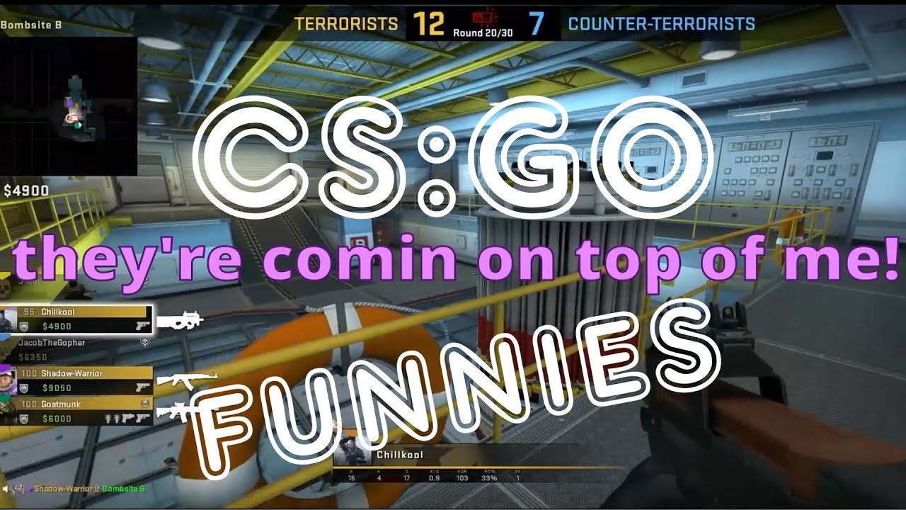 PLAYING COUNTER STRIKE WITH DUMMIES (CS:GO FUNNY MOMENTS) - YouTube