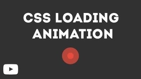 Cool CSS Loading Animation Using Only HTML & CSS || BY ARYAN TECHIE ||