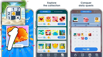 Nonogram Story - Logic Puzzle Gameplay Walkthrough #1 - Level 1 ~ 9 (Android, IOS)