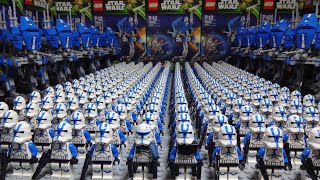 LEGO STARWARS 501ST LEGION CLONE TROOPERS SET