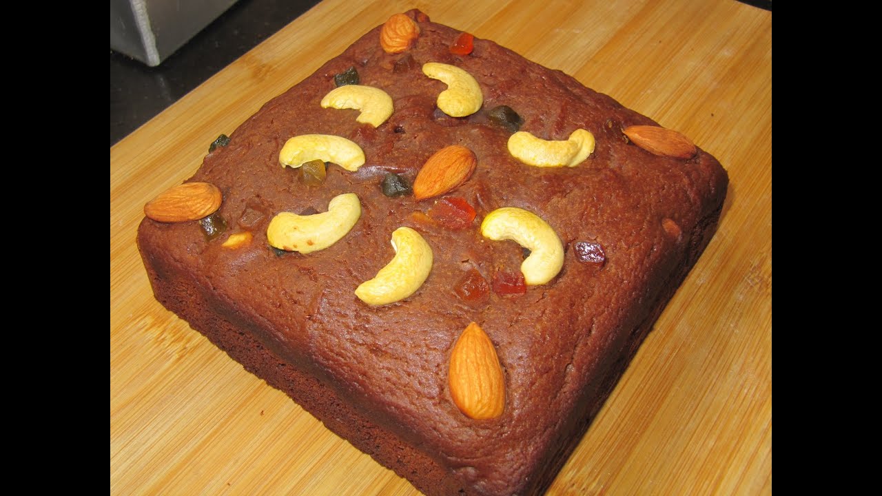 बिना ओव्हनचा ड्राय फ्रुट केक Veg Dry Fruit Cake YouTube