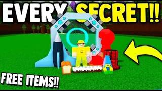 *every* 2026 Secret (free Items) | Build A Boat For Treasure Roblox