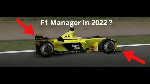 F1 Manager 2000 in 2022