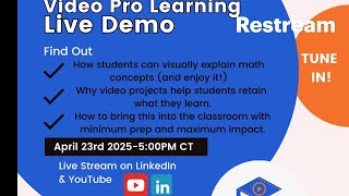 Video Pro Learning Live Demo