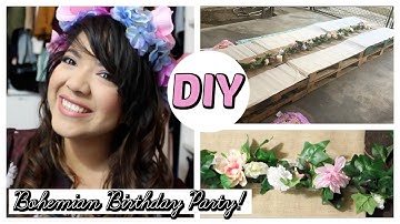 DIY | Bohemian Birthday Party