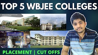 TOP 5 WBJEE Colleges | Placement | Campus | Fees | Cut offs