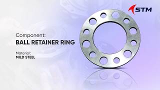 Automotive Component CNC Machining | Ball Retainer Ring on STM VL760