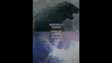 Godzilla (2014) vs. Kong (GXK) #godzilla2014 #godzillaxkongthenewempire