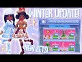 WINTER UPDATE OUT NOW! BUYING ALL THE NEW SETS! ❄️ Roblox Royalty Kingdom 2 Update