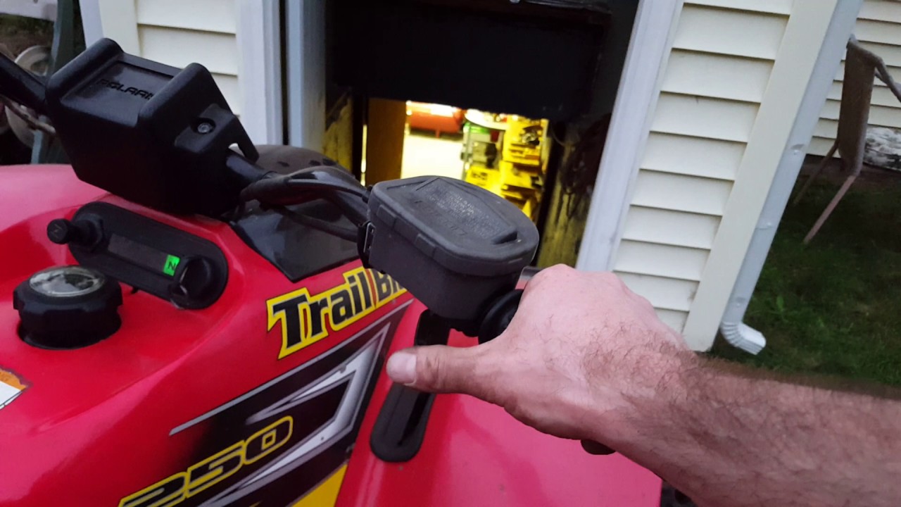 2004 Polaris Trailblazer 250 won't stay running YouTube