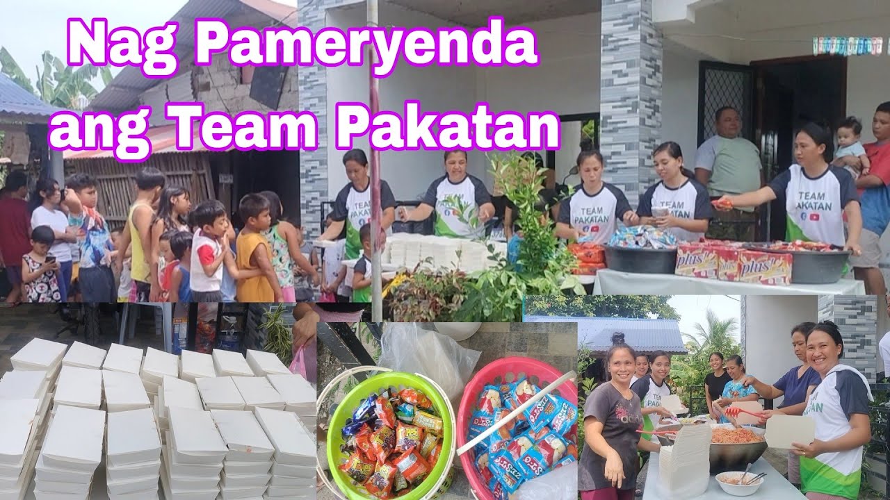 Namigay ng Meryenda sa mga Bata+ Happy 100k Subcribers Tita Nels Vlog ...