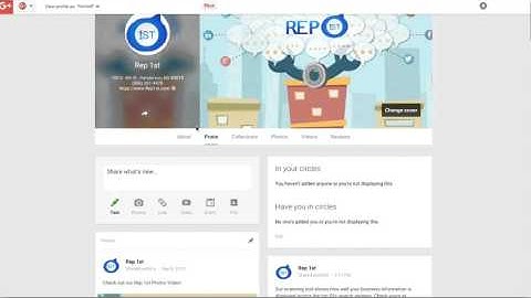 Google+ Business Page