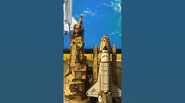 ROKR Space Shuttle 3D Wooden Puzzle @rokr_official