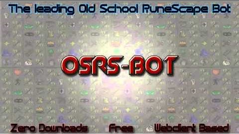 2007 RuneScape Bot NO DOWNLOAD FREE Web Client [07Boticle]