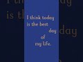 :))) my new song Best Day Of My Life is out on March 11th :)))