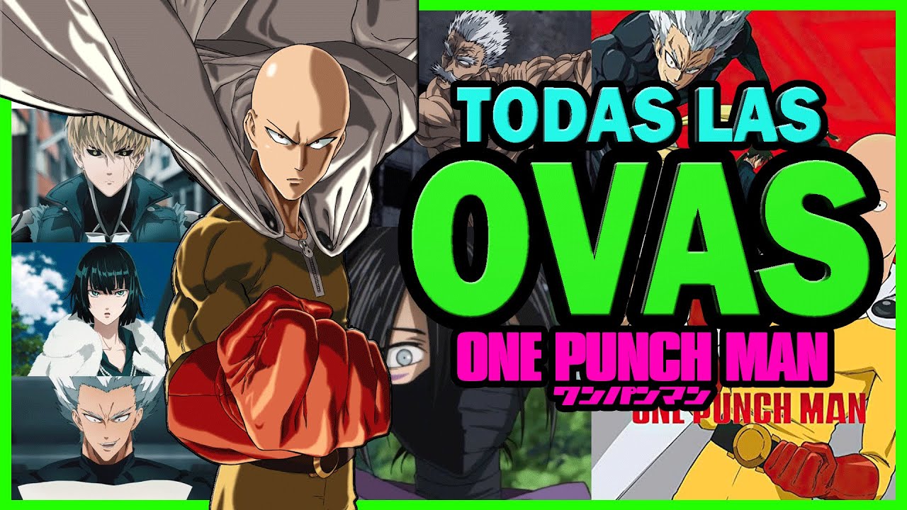 TODAS las OVA'S de ONE PUNCH MAN en 1 VIDEO 