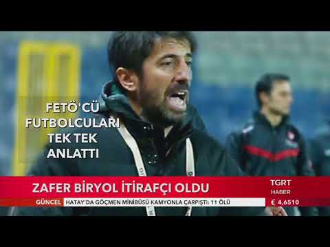 Futbolcu Zafer Biryol itirafçı oldu, fetöcü futbolcuları tek tek anlattı !