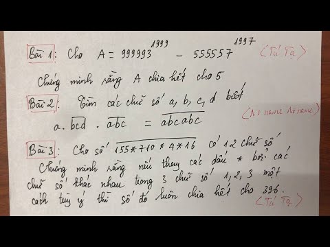 Toán nâng cao lớp 6. Bồi dưỡng học sinh giỏi