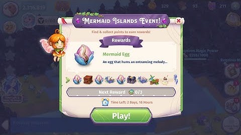 Merge Magic Mermaid Islands Event All Mystic Cloud Keys