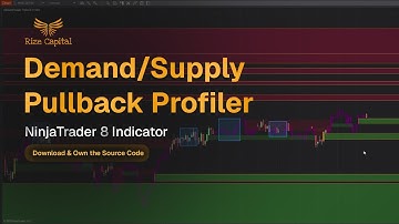 How to Use Demand/Supply Pullback Profiler Indicator (Spanish) | NinjaTrader 8 | Rize Capital