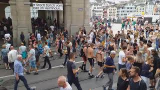 world's largest party, Zurich Street Parade 10th August