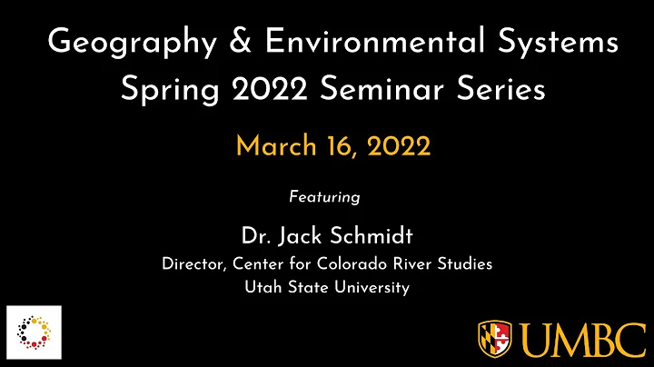 Spring 2022 GES Seminar Series with Dr. Jack Schmidt