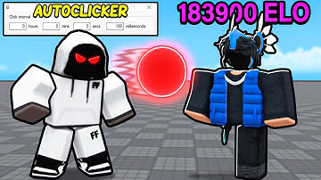 AUTOCLICKER Vs #1 PLAYER In Blade Ball